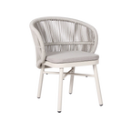 Sand White Outdoor Dining Chair - Light Grey (Set of 2)