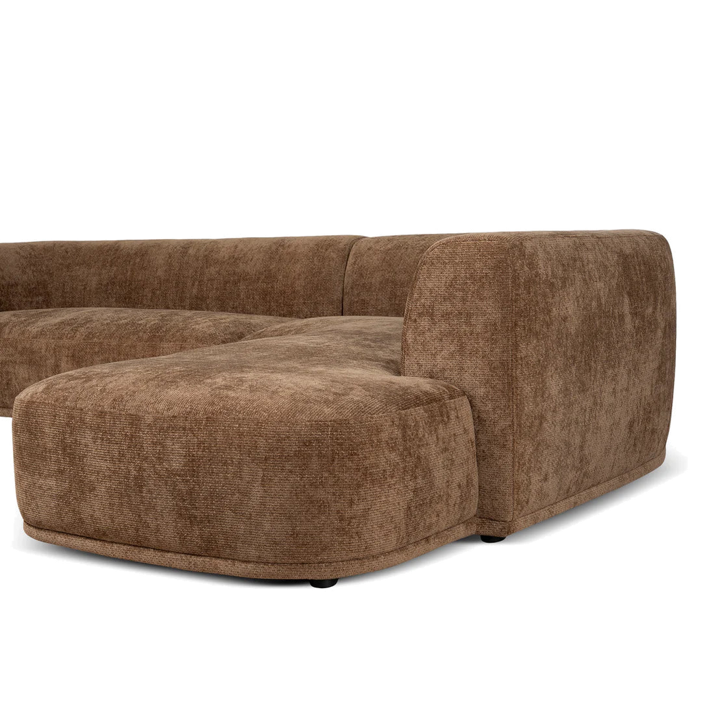 4 Seater Right Chaise Sofa - Lila Nutmeg
