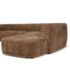 4 Seater Right Chaise Sofa - Lila Nutmeg
