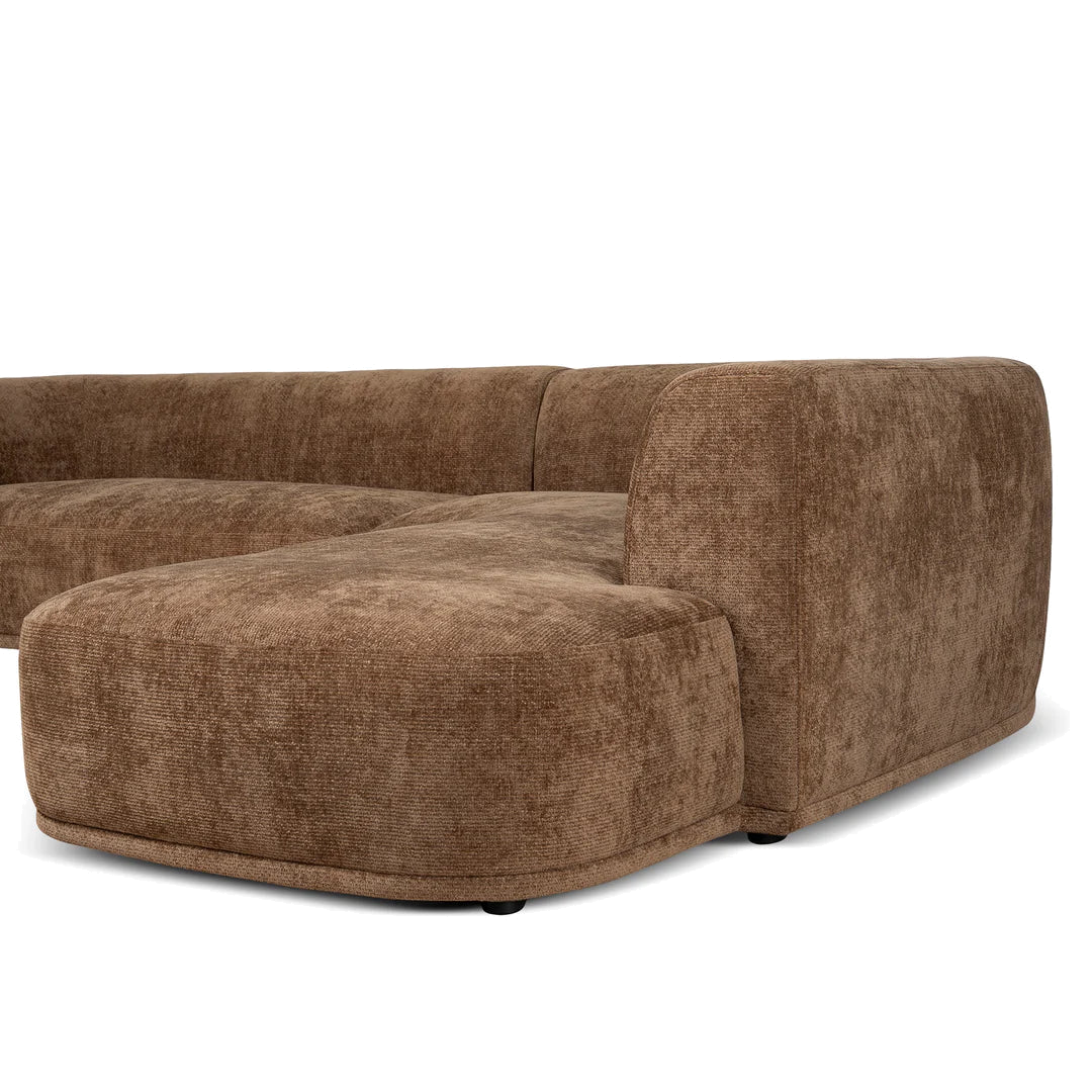 4 Seater Right Chaise Sofa - Lila Nutmeg
