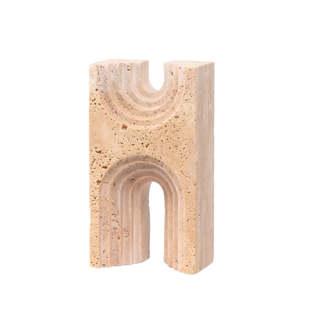 Carved Marble Sculpture - Beige