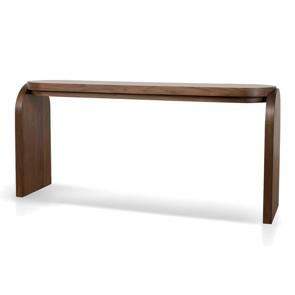 1.7m Console Table - Light Walnut