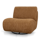 Swivel Lounge Chair - Honey Gold