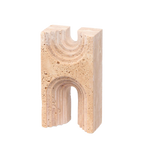 Carved Marble Sculpture - Beige