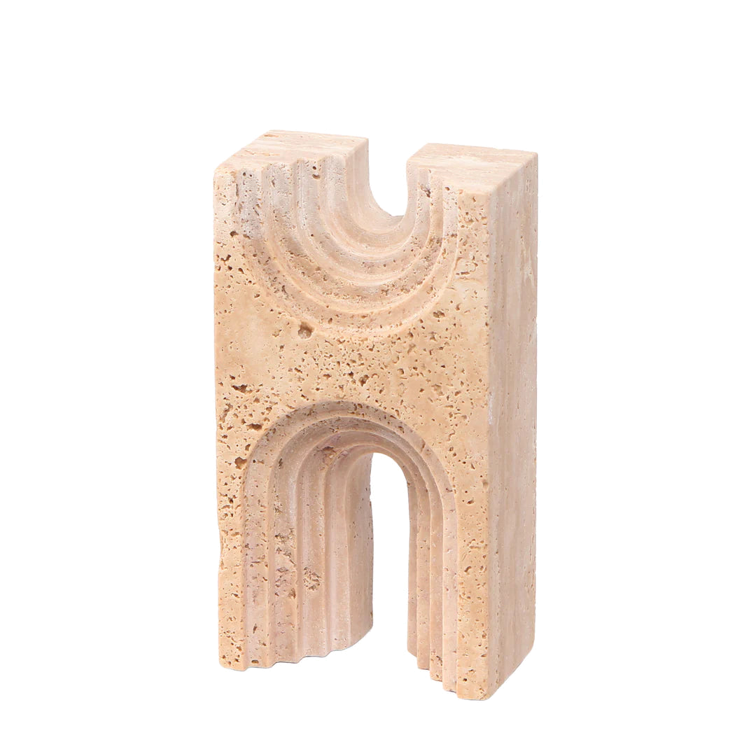 Carved Marble Sculpture - Beige