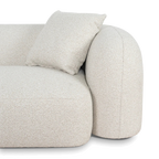 3 Seater Left Chaise Sofa - Oatmeal Beige