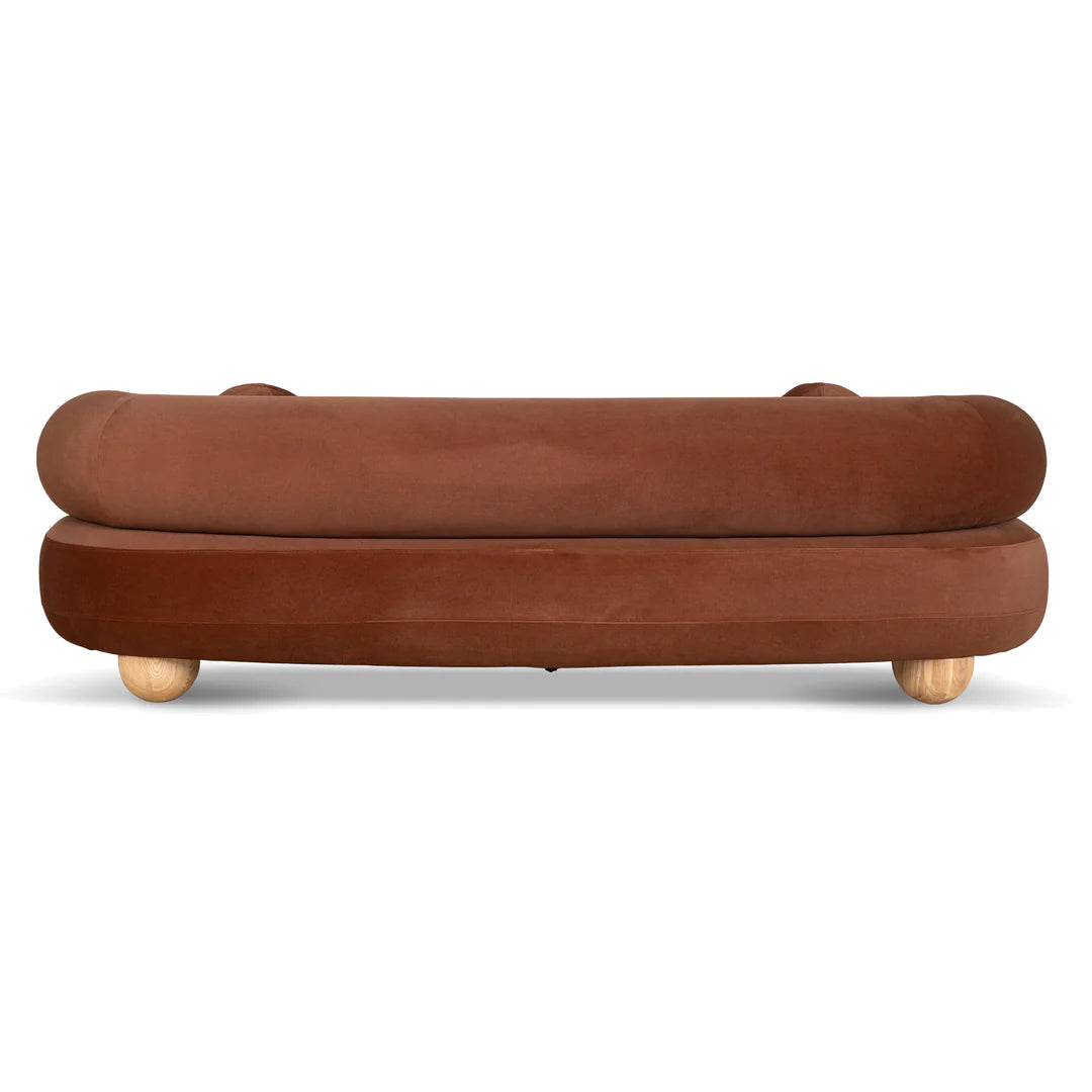 3 Seater Sofa - Burnt Brown