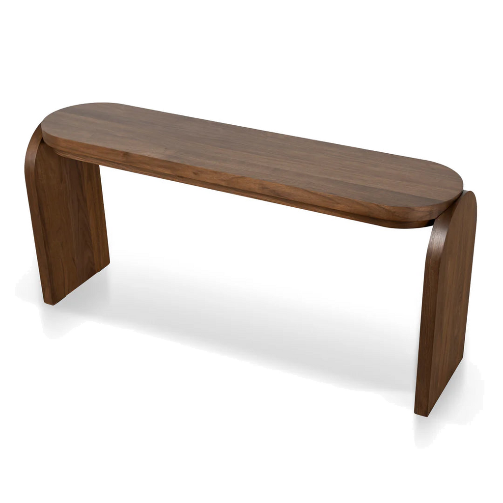 1.7m Console Table - Light Walnut