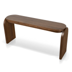1.7m Console Table - Light Walnut