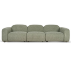 4 Seater Sofa - Coral Light Green