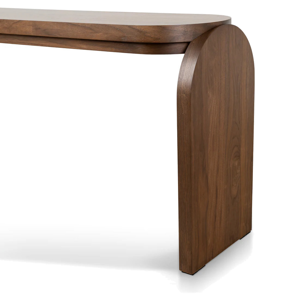 1.7m Console Table - Light Walnut