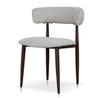 Walnut Dining Chair - Clay Beige (Set of 2)