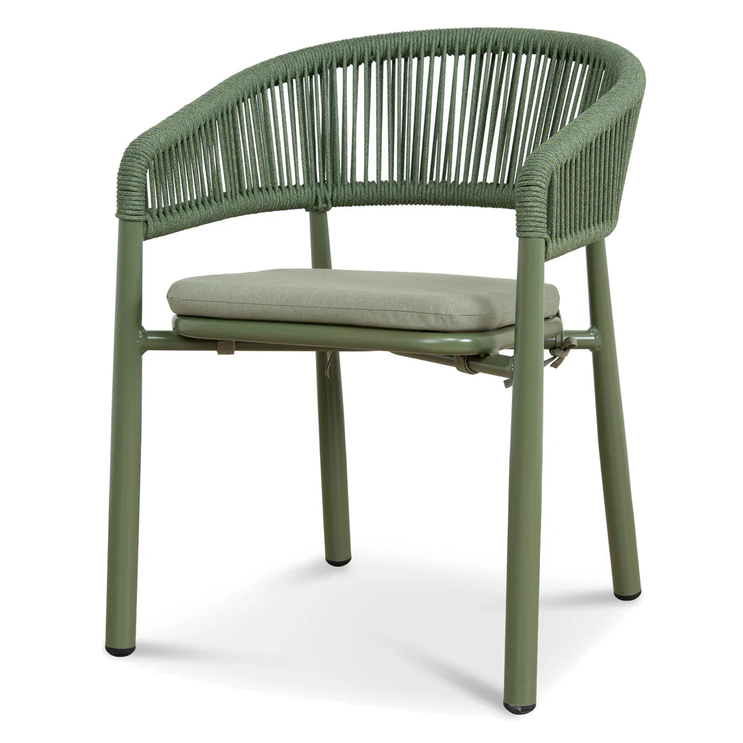 Outdoor Dining Chair - Army Green (Set of 2)