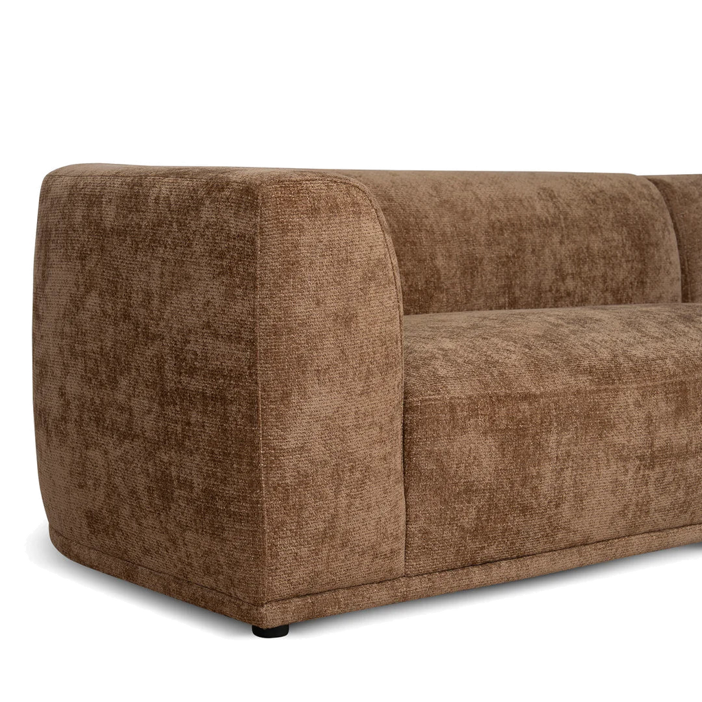 4 Seater Right Chaise Sofa - Lila Nutmeg