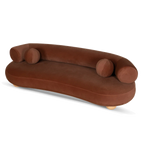 3 Seater Sofa - Burnt Brown