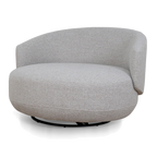 Swivel Armchair - Warm Taupe