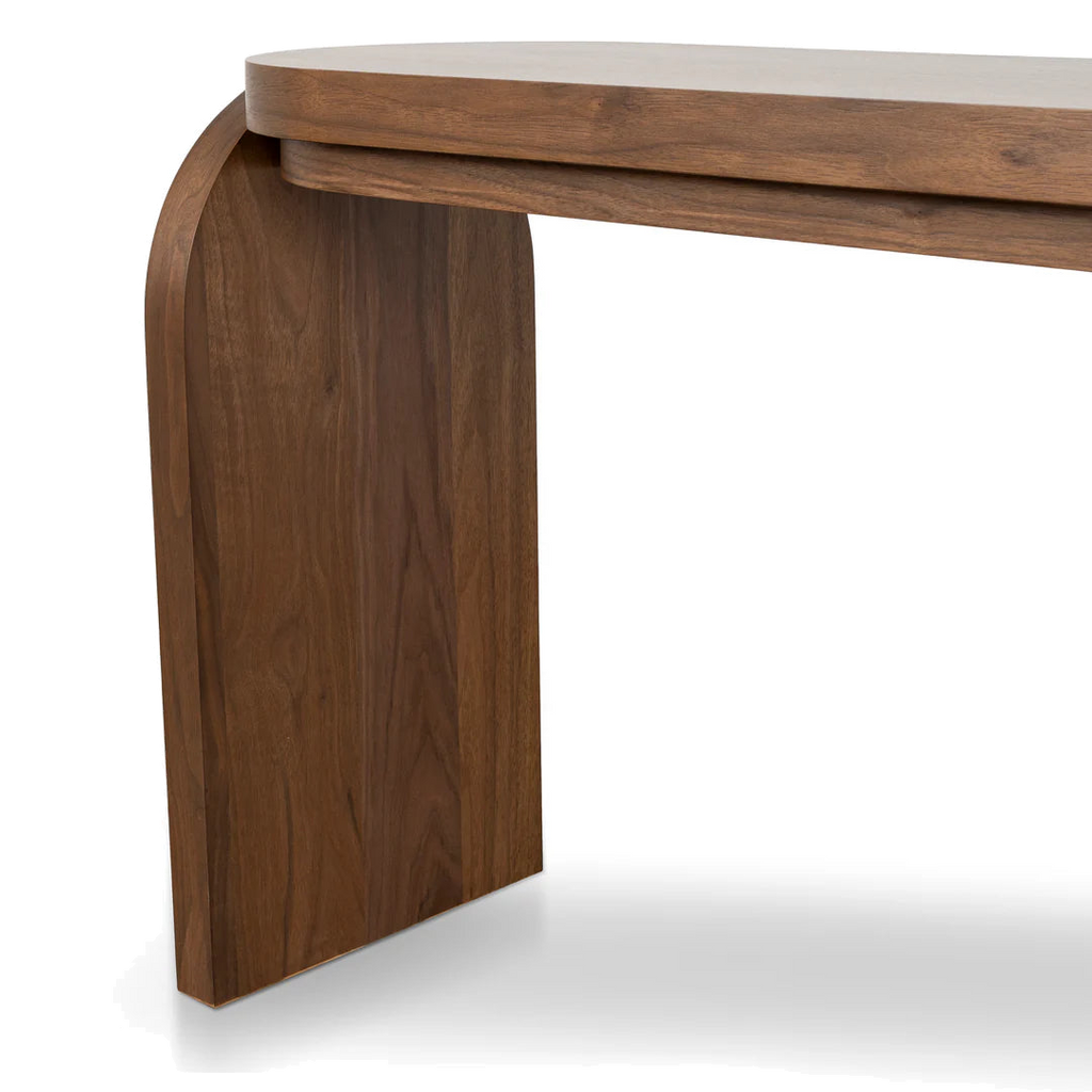 1.7m Console Table - Light Walnut