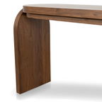 1.7m Console Table - Light Walnut