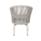 Sand White Outdoor Dining Chair - Light Grey (Set of 2)