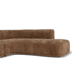 4 Seater Right Chaise Sofa - Lila Nutmeg