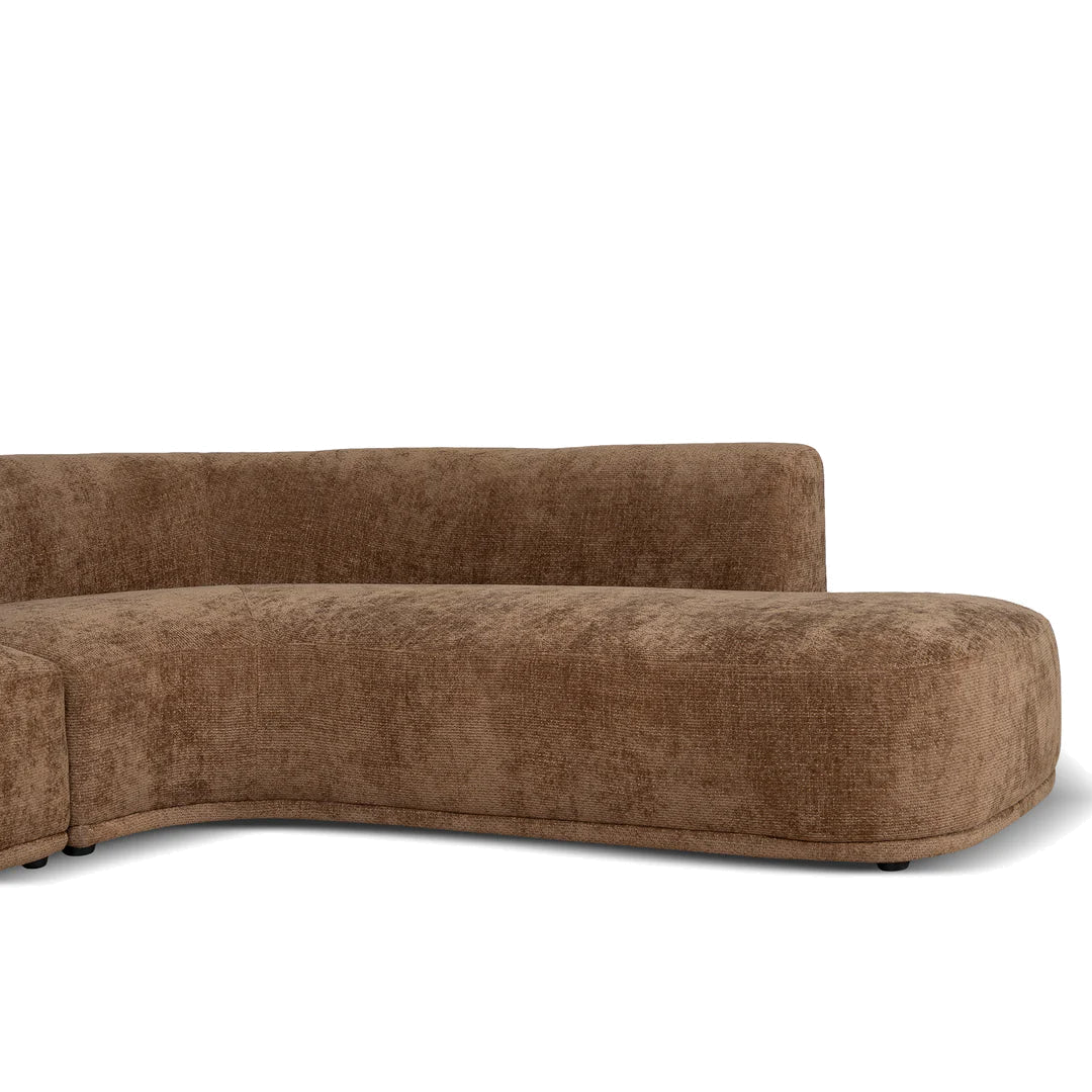 4 Seater Right Chaise Sofa - Lila Nutmeg
