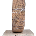 Halo Marble Sculpture - Coffee