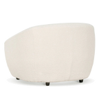 Armchair - Ivory White Boucle