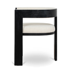 Black ELM Dining Chair - Dawn Beige (Set of 2)