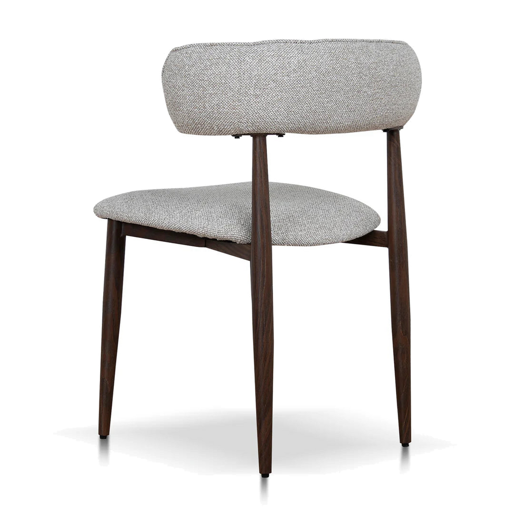 Walnut Dining Chair - Clay Beige (Set of 2)