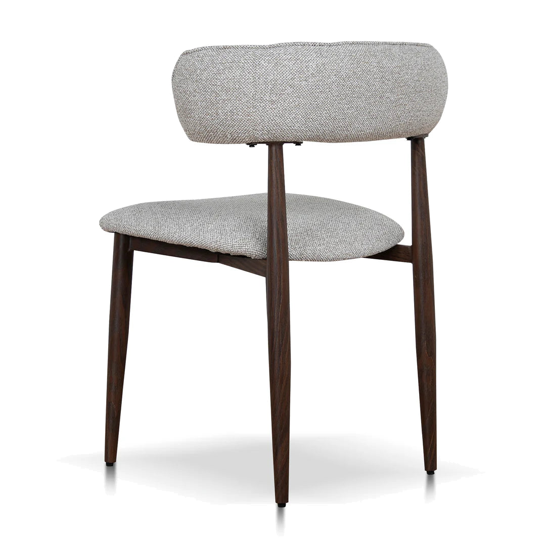 Walnut Dining Chair - Clay Beige (Set of 2)