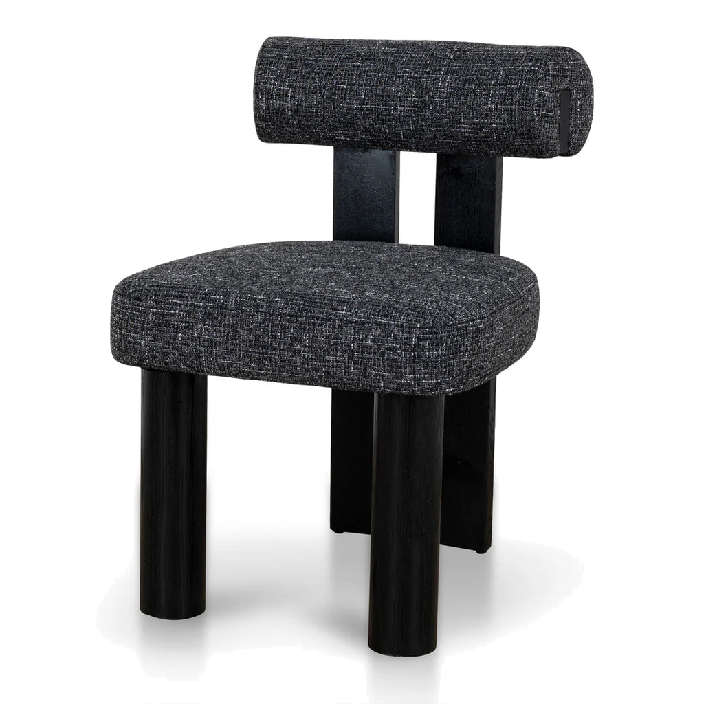 Black Dining Chair - Field Charcoal (Set of 2)