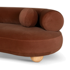 3 Seater Sofa - Burnt Brown