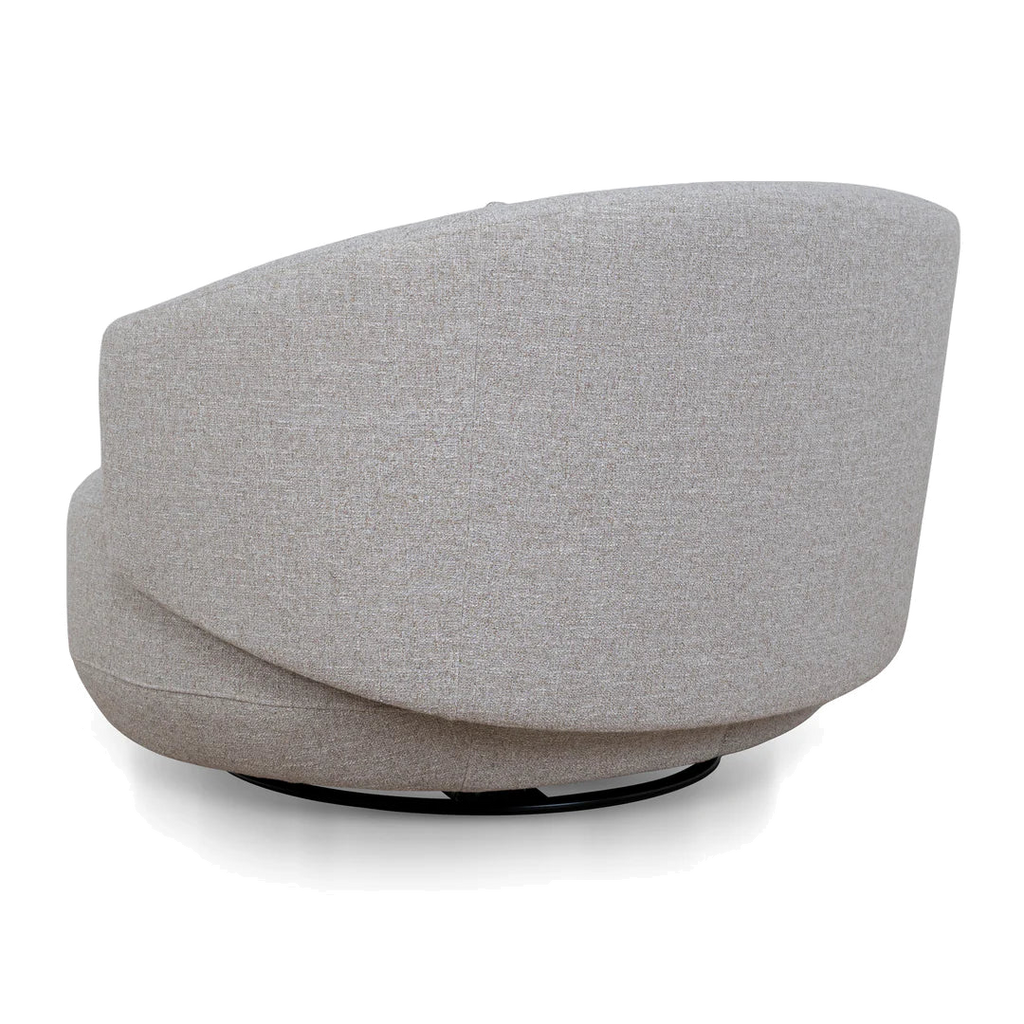 Swivel Armchair - Warm Taupe