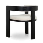 Black ELM Dining Chair - Dawn Beige (Set of 2)
