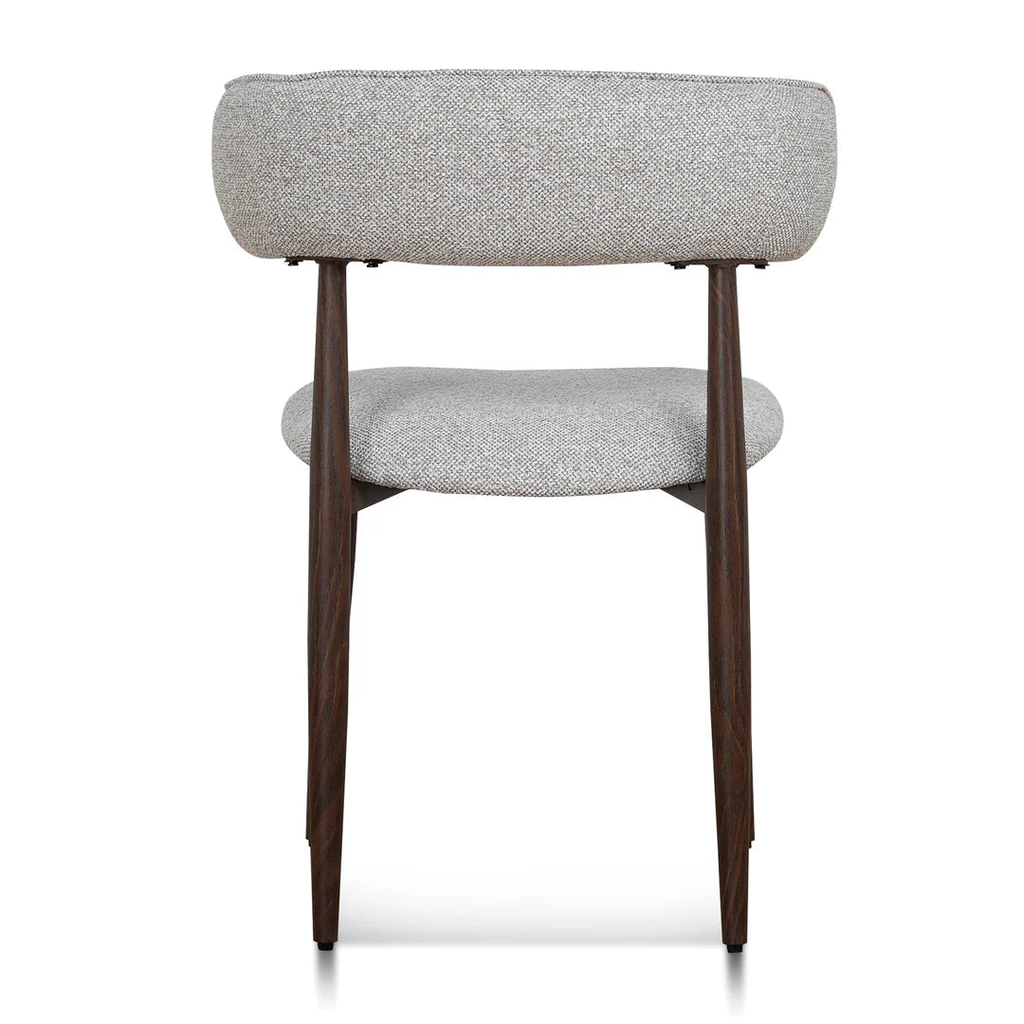 Walnut Dining Chair - Clay Beige (Set of 2)