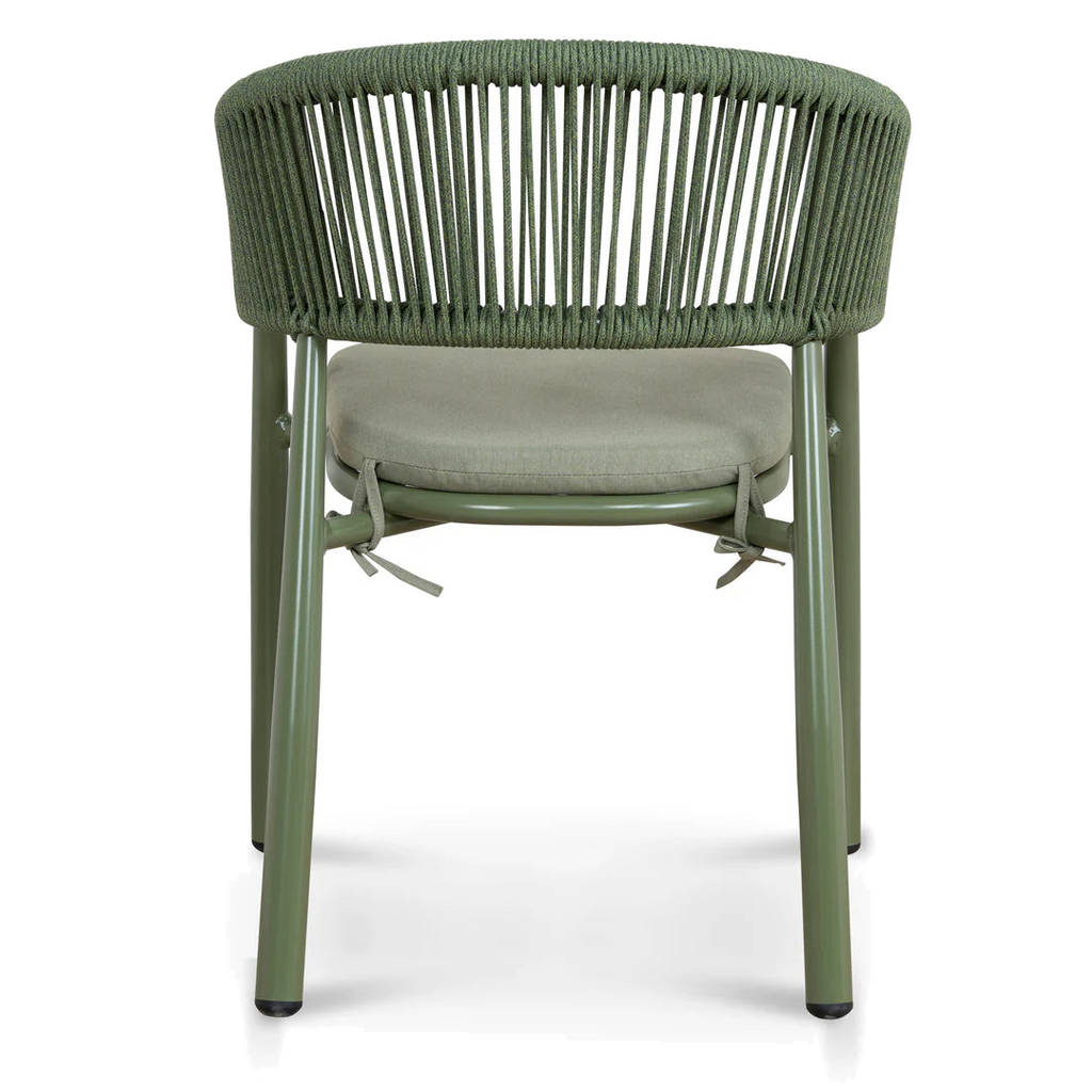 Outdoor Dining Chair - Army Green (Set of 2)