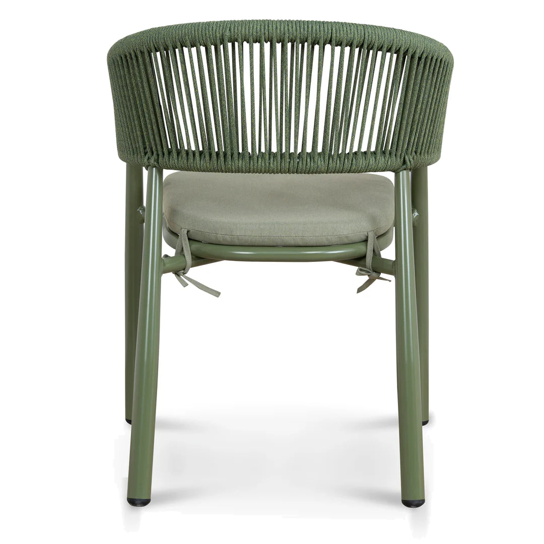 Outdoor Dining Chair - Army Green (Set of 2)