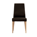 Highland Dining Chair - Black PU Leather