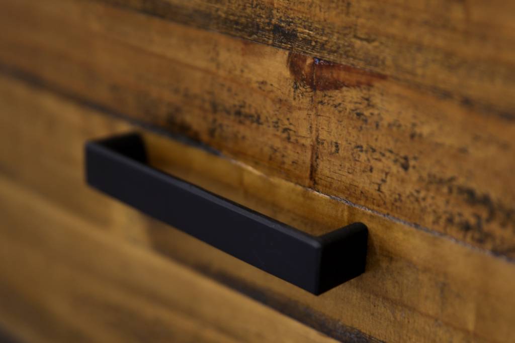 Outback 2 Drawer Bedside Table - Oak