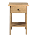 Declan 1 Drawer Bedside Table - Riviera Oak