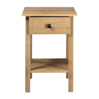 Declan 1 Drawer Bedside Table - Riviera Oak