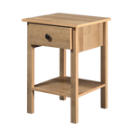 Declan 1 Drawer Bedside Table - Riviera Oak