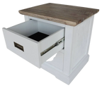 Folkestone 2 Drawer Bedside Table - Multicolour