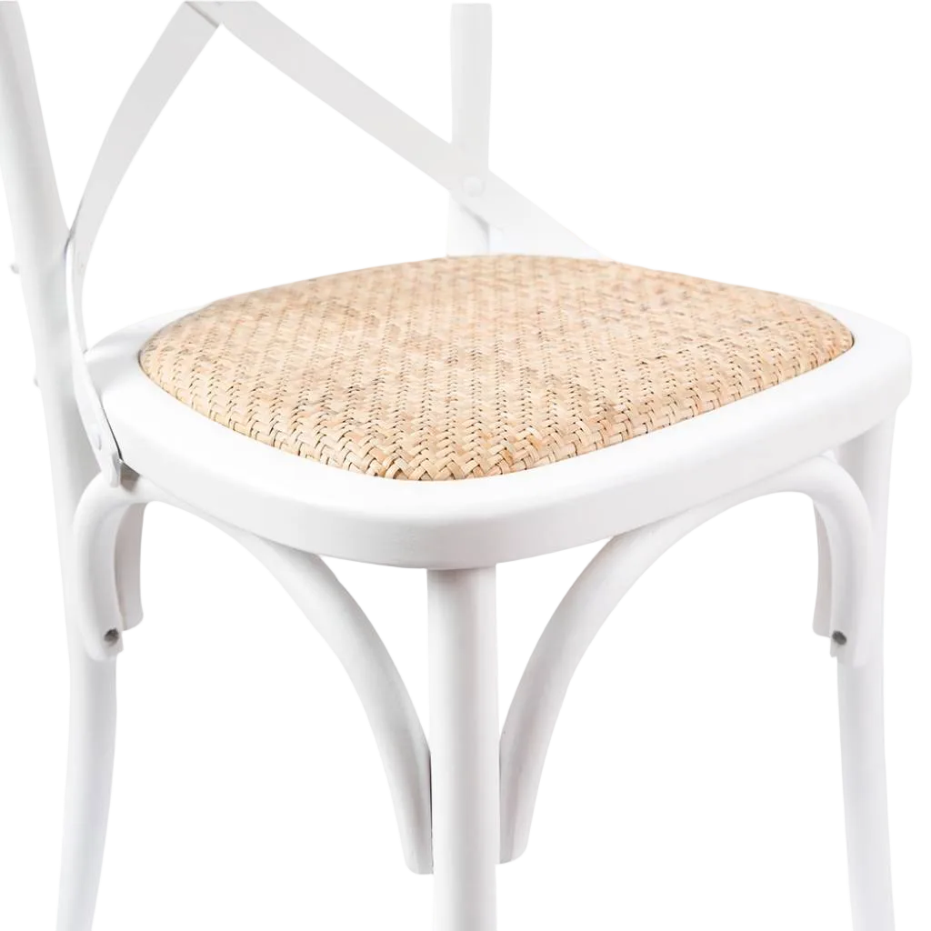 Cafe Dining Chair - White