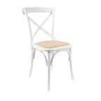 Cafe Dining Chair - White