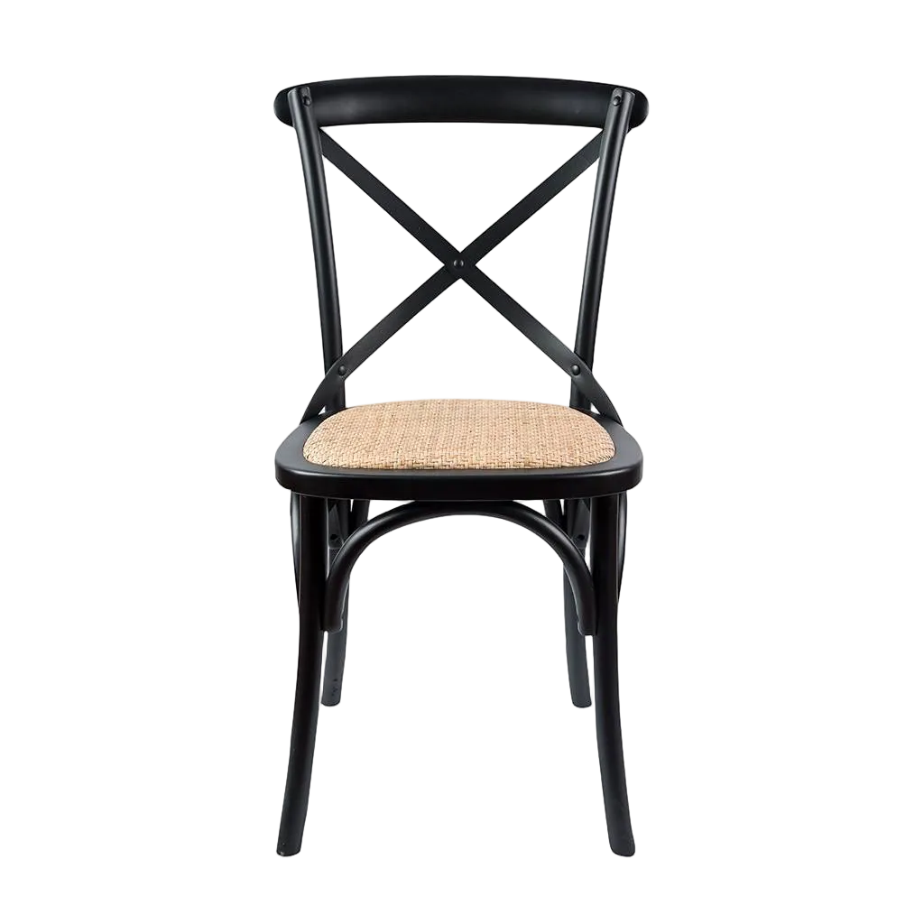 Cafe Dining Chair - Black