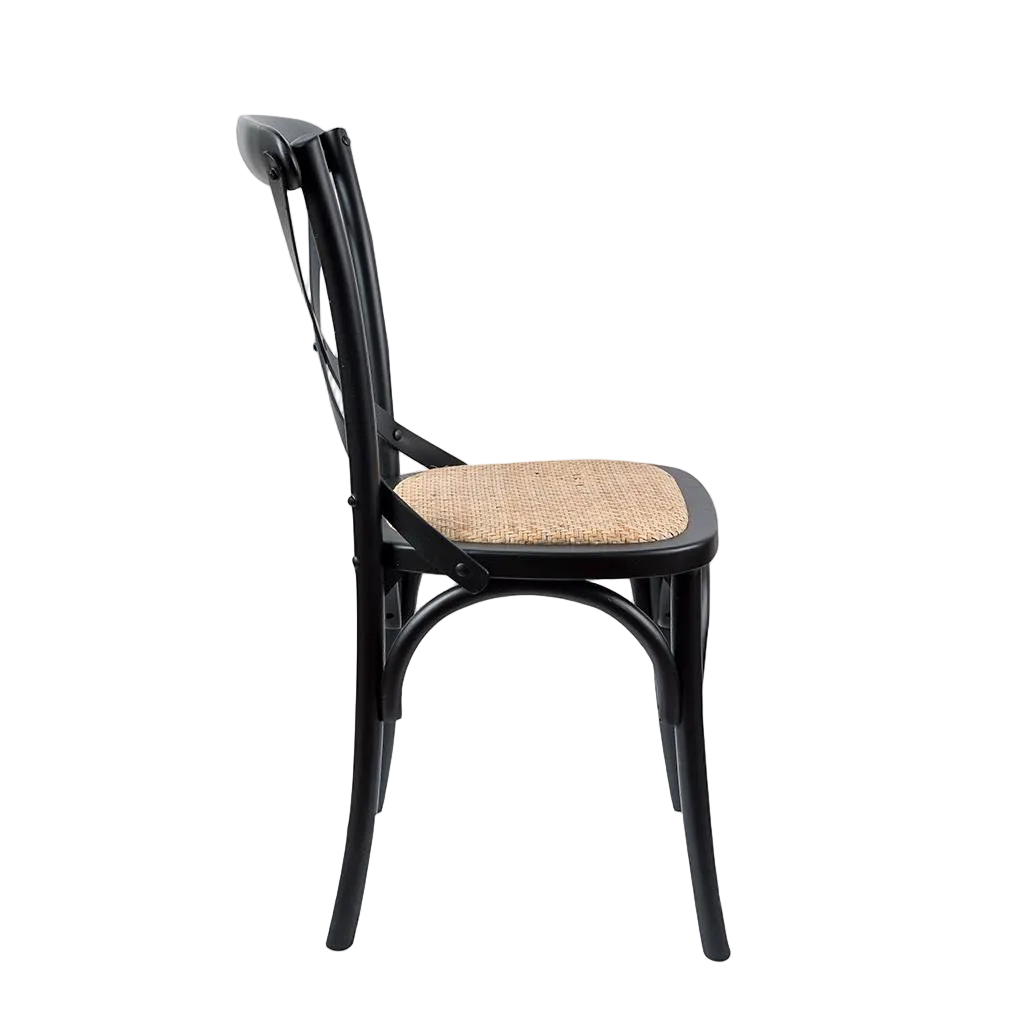 Cafe Dining Chair - Black