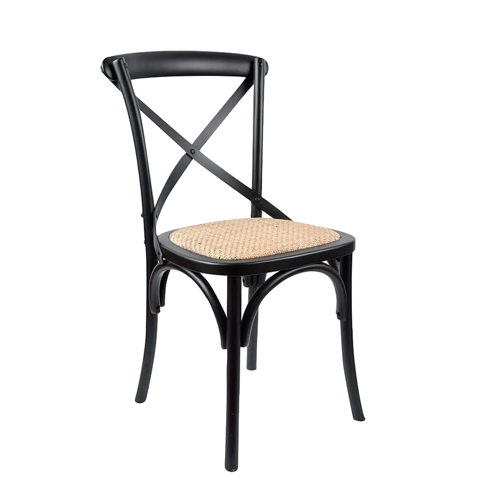 Cafe Dining Chair - Black