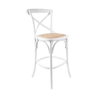 Cafe Bar Stool - White