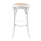 Cafe Kitchen Stool - White